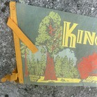 Vintage Kings Canyon National Park California Souvenir Felt Pennant 27   