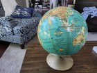Vintage Weber Costello 12    Metal Base Basic Educator Globe