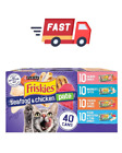 Purina Friskies Seafood   Chicken Pate Favorites Wet Cat Food - 40 Count