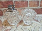 Vtg Highlights Princess House Lead Crystal Table Lighter   Cigarette Holder Read