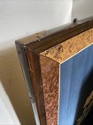 Vintage Asian Silk Screen 4 Panel Hand Painted 72 5  X 36 