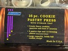 Mirro M-0358-22 Cookie Pastry Press Maker - 16 Piece Home Baking Baker Bakery