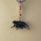 Rottweiler Mom   Puppies Keychain Resin Dog Figurine Keyring Charm Key Accessory