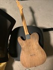 Fender Telecaster Guitar Alder And Maple With Bridge No Pickups Natural Relic