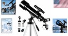 Astronomical Telescope With Phone Adapter