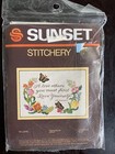 To Love You Must Love Yourself Others Vintage Crewel Kit Lew Buscaglia Nip 5x7