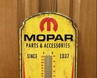 Mopar Thermometer Parts Accessories Chrysler Dodge Hemi Vintage Style Wall Decor