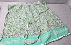 2 Vintage Style Kitchen Waist Apron  Floral Print Cameron Lee Grandma Shabby