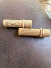 2 Tubes Vintage Boye Needle Co  Wooden Needle Case With Needles