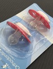 Ncaa Alabama Crimson Tide Baby Orthodontic Pacifiers  Pink white  2-pack