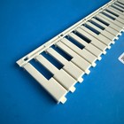 Casio Pt-87 Vintage Music Keyboard Used Oem Part  Complete White Keys