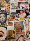 Lot 100 1930s-1950s Small Ads   Cutouts ephemera collage junk Journals scrapbook