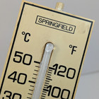Springfield Instrument Co Thermometer 7833 Plastic Usa Vintage