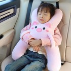 Kids Car Seat Head Support Pillow For Sleeping Car Neck Pillow With Seat Belt 