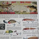 1935 Creek Chub Bait Co Full Page Original Vintage Print Ad - Field   Stream