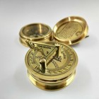 Pocket Brass Sundial Compass Nautical Handmade Designer For Best Working Gifts 