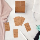 1000 Kraft Paper Retail Price Tags For Boutique Supplies  Clothing Labels2 7x1 5