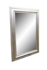 Vintage Uttermost 12005b Silver Beveled Wall Vanity Mirror 37 