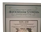 Vintage Buckingham Garden Collection Stencil 103 Wisteria Sealed New