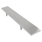 Concession Window Shelf 6ft 304 Stainless Steel For Food Trailer 660lbs Load