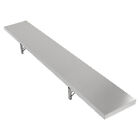Concession Window Shelf 6ft Stainless Steel For Food Trailer Window 660lbs Load
