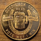 Cleveland  Ohio Oh Crusaders Anti Prohibition Temperance Skulls Beer Mug Token