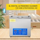 New Stainless Steel 6 L Liter Industry Heated Ultrasonic Cleaner Heater W timer
