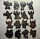 Disney 2025 Stitch Attacks Snacks Mystery Complete 16 Pin Set