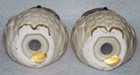 Vintage Mid Century Japan Ceramic Owl Salt Pepper Shakers