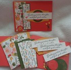 Stampin Up  Card Kit Spring Tulips Positive Thoughts Encouragement Butterfly
