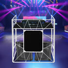 Dj Event Facade White black Scrim Metal Frame Booth 25 x43 table Station