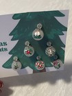 Dollhouse Miniature Set Of 6 Hand-painted Christmas Ornaments 1 12 Scale