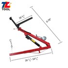 36 2  - 56 7  Boom Range 500 Lbs Hydraulic Pickup Truck Crane With Hand Winch