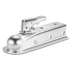  Straight Trailer Tongue Coupler For 2  Ball  2  Channel 2 x2 trailer Coupler