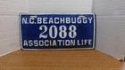 Vintage License N c Beach Buggy Association Life   2088