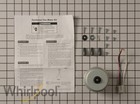 New Genuine Oem Whirlpool Refrigerator Condenser Fan Motor W10822259