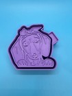 Cute Dachsund W bow Car Freshie Silicone Mold 