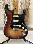 1975 Fender Stratocaster Sunburst Vintage Guitar  rare Collectors 