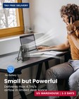 Usb Desk Fan  Strong Wind Ultra Quiet Small Personal Fan With 180   Tilt F