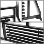 For F150 silverado Pickup Truck Headache Rack Cab Window Protector Frame Guard