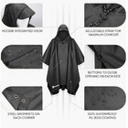 Army Waterproof Rip Stop Hooded Rain Military Poncho Camping Hiking Camping New