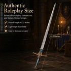 43 25  Foam Elden Style Blue Twin Moonlit Queen Blade Prop Fantasy Sword
