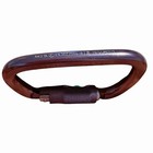 Petzl Amd Pin Lock Carabiner Purple Rock Climbing Caving Belaying Device Smooth
