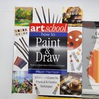 Lot Of 3 Art Books Painting drawing  Materials techniques  Use Of Color Guc