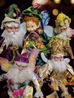 Collection Of Mark Roberts Fairies 6 Fairies And 1 Wine Bag Fairy