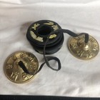 Tibetan Tingsha Cymbal Bells With Case     6 5cm Handcrafted In Nepal