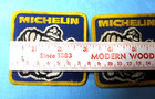 Vintage Michelin Man Running Tire 1980s Patch From Coveralls work Shirt-set Of 2