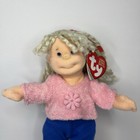 Ty Beanie Boppers Sweet Sally Plush Doll With Tag 2002 Posable Arms   Legs 