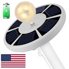 26 Led Solar Powered Flag Pole Light Auto Active Super Bright Outdoor Waterproof