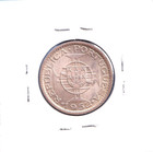 1952 Angola 10 Escudos  km-73   1157 Asw Silver     lisbon Mint   Two-year Issue